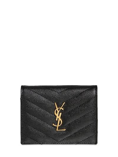 ysl credit card holder navy|neiman marcus ysl logo.